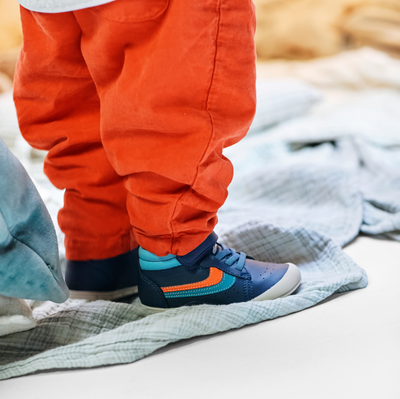 calzado barefoot para niño